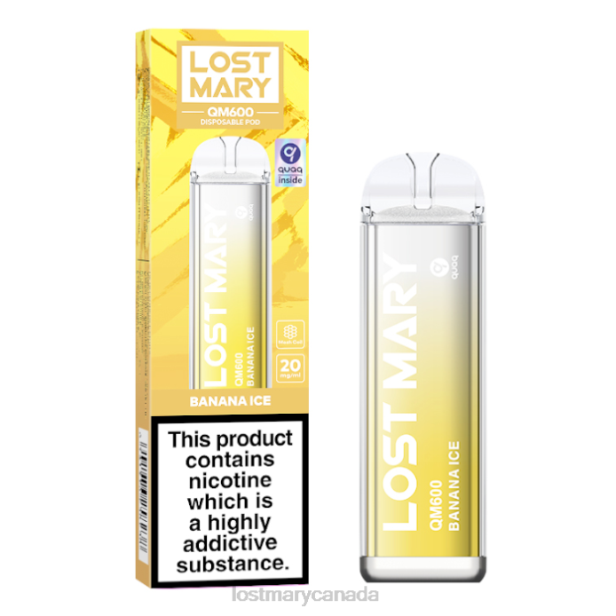 LOST MARY QM600 Disposable Vape Banana Ice -LOST MARY Vape Review 228DD167