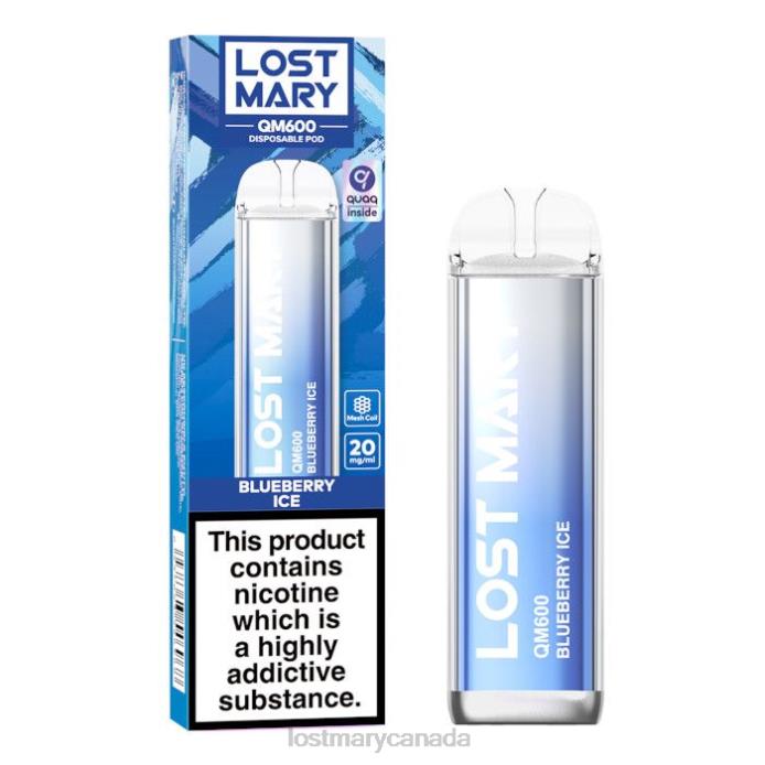 LOST MARY QM600 Disposable Vape Blueberry Ice -LOST MARY Vape Review 228DD157