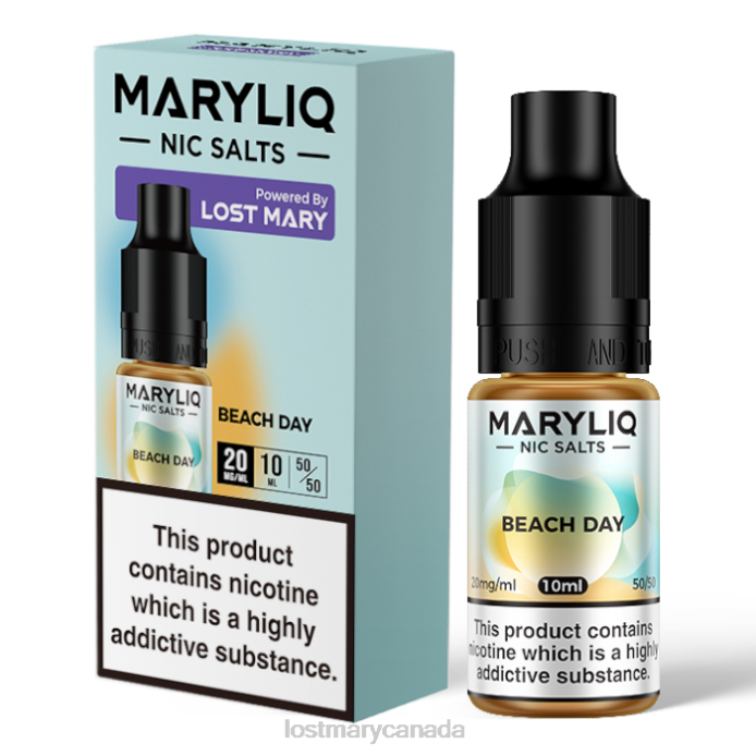 LOST MARY MARYLIQ Nic Salts - 10ml Beach Day -LOST MARY Flavours 228DD206