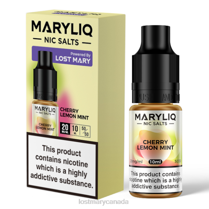 LOST MARY MARYLIQ Nic Salts - 10ml Cherry -LOST MARY Vape 228DD209