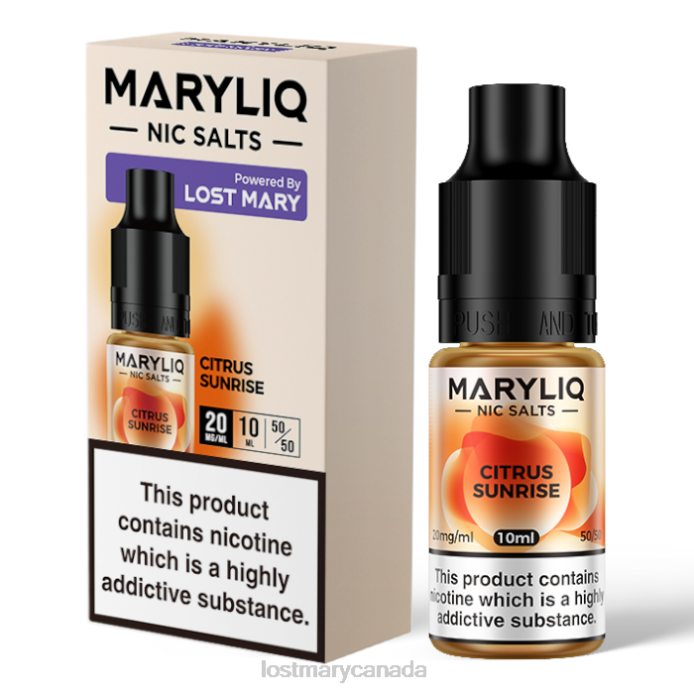 LOST MARY MARYLIQ Nic Salts - 10ml Citrus -LOST MARY Sale 228DD210