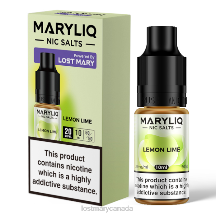 LOST MARY MARYLIQ Nic Salts - 10ml Lemon -LOST MARY Vape Sale 228DD211