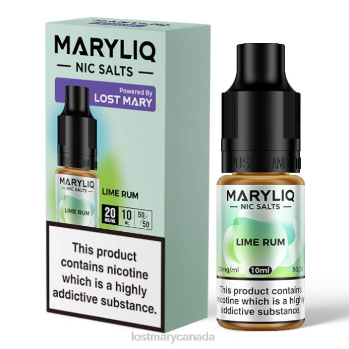 LOST MARY MARYLIQ Nic Salts - 10ml Lime -LOST MARY Canada 228DD212