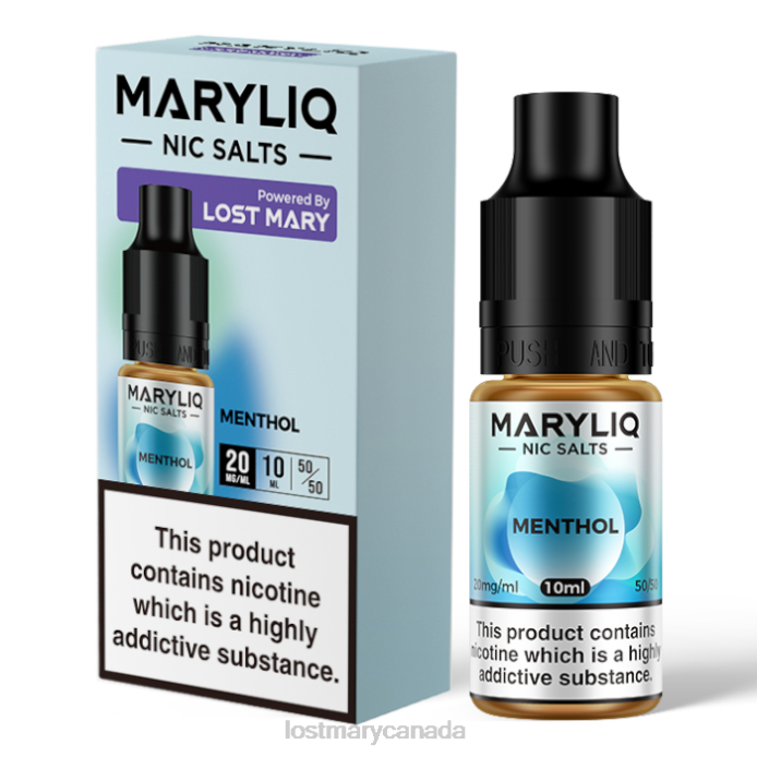 LOST MARY MARYLIQ Nic Salts - 10ml Menthol -LOST MARY Vape Price 228DD223