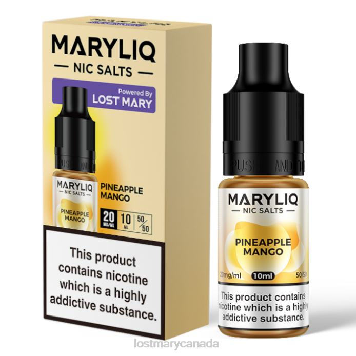 LOST MARY MARYLIQ Nic Salts - 10ml Pineapple -LOST MARY Price 228DD214