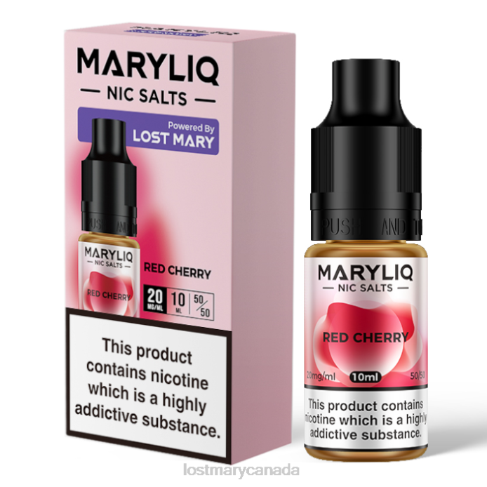 LOST MARY MARYLIQ Nic Salts - 10ml Red -LOST MARY Price 228DD224