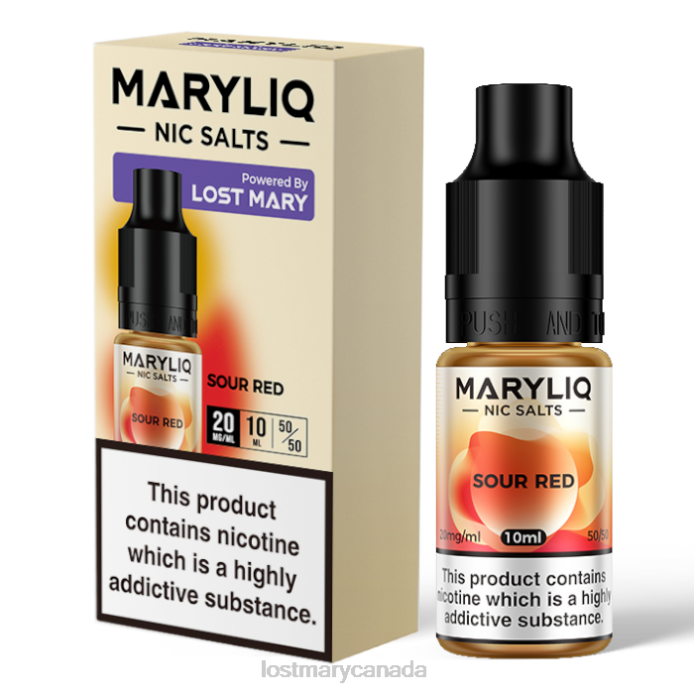 LOST MARY MARYLIQ Nic Salts - 10ml Sour -LOST MARY Flavours 228DD216