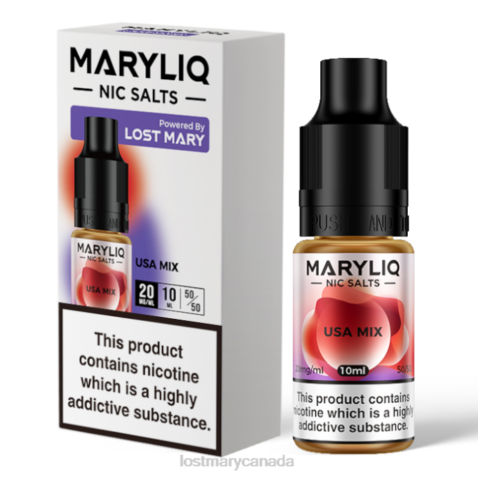 LOST MARY MARYLIQ Nic Salts - 10ml Usa Mix -LOST MARY Vape 228DD219