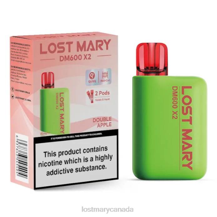 LOST MARY DM600 X2 Disposable Vape Double Apple -LOST MARY Vape Sale 228DD191