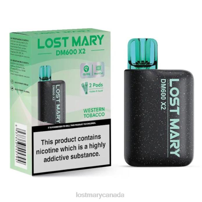 LOST MARY DM600 X2 Disposable Vape Western Tobacco -LOST MARY Vape Sale 228DD201